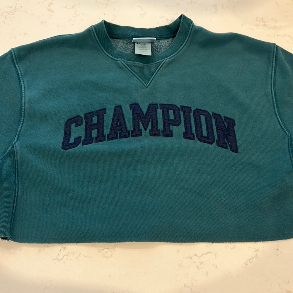 Champion cropped crewneck